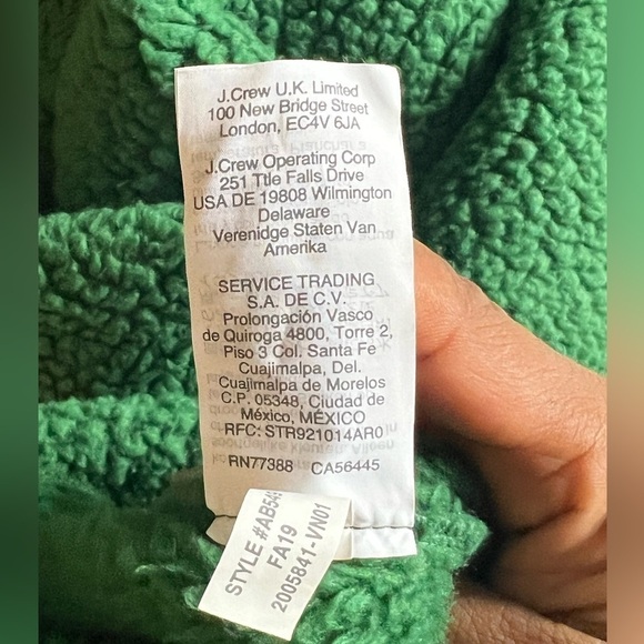 J Crew Women’s “vintage fleece” coat - Picture 6 of 6